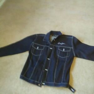 Sean John dark denim jacket